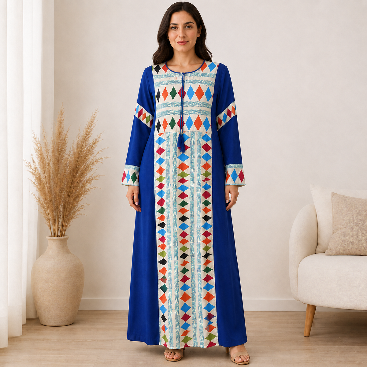 Women’s Daily House Abaya - Blue