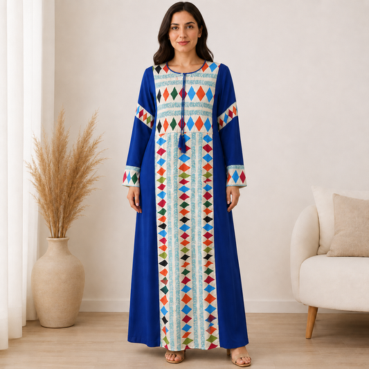 Women’s Daily House Abaya - Blue